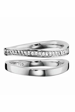 Ring 925/- Sterling Silber rhodiniert Topas 41183958859870