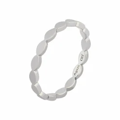 Ring 925/- Sterling Silber rhodiniert mattiert Stacking 41184734773342