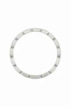 Ring 925/- Sterling Silber rhodiniert mattiert Stacking 41184734773342