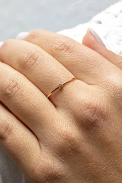 Ring 925 Sterling Silber rosé vergoldet Zirkonia 41558712647774