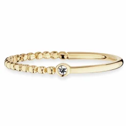 Ring 925 Sterling Silber vergoldet Zirkonia 41184478298206