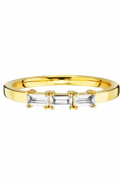 Ring 925/- Sterling Silber vergoldet Weißtopas 41183814254686