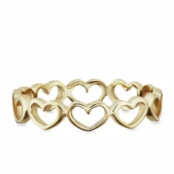 Ring 925/- Sterling Silber vergoldet Herzen 41184116637790