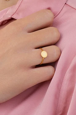 Ring 925/- Sterling Silber vergoldet Boho 41184484163678