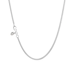 Seinerzeit Damen Halskette Bockette 45cm Silber SZK-6990-013-45