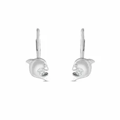 SK Basics Damen Ohrhänger Deflin mit Zirkonia Silber 5.1310.R