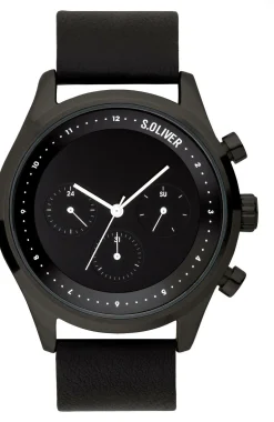 S.Oliver Herren Armbanduhr SO-3722-LM