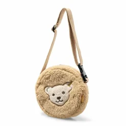 Steiff Umhängetasche Kinder Teddy Fleece Beige 17 cm 600159