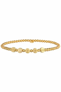 Stretch-Armband 925/- Sterling Silber vergoldet BFF 41184523649118