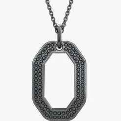 Swarovski Halskette mit Anhänger Dextera Oktagon Schwarz 5651703