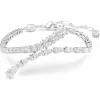 Swarovski Armband Damen Matrix Mixed Cuts Weiß/Rhodium 5693154