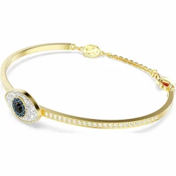 Swarovski Armband Damen Symbolica Evil Eye blau gold 5692171