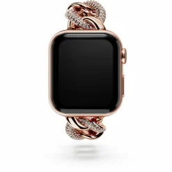 Swarovski Armband kompatibel mit Apple Watch 40 / 41 mm Roségold mit Kristallbesatz 5725785