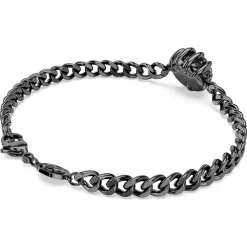 SWAROVSKI Armband Unisex Dragon & Phoenix „Dragon’s Claw“ Ruthenium‑Plated Schwarz 5675844