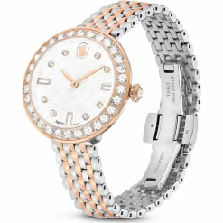 Swarovski Armbanduhr Damen Matrix tennis 7-link rosé bicolor 5672971