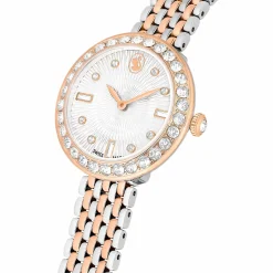 Swarovski Armbanduhr Damen Matrix tennis 7-link rosé bicolor 5672971