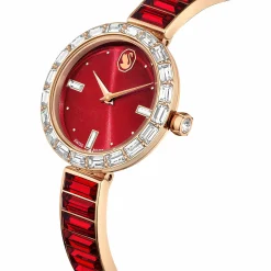 Swarovski Armbanduhr Damen Matrix bangle rot rosegold 5690811