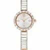 Swarovski Armbanduhr Damen Matrix bangle White roségold 5677484