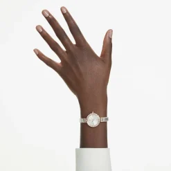 Swarovski Armbanduhr Damen Matrix bangle White roségold 5677484