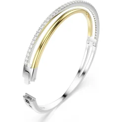 Swarovski Armreif Damen Hyperbola Silber Gold 5689721