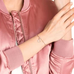 Swarovski Charm Damen Remix Collection Buchstabe O Roségold 5437607