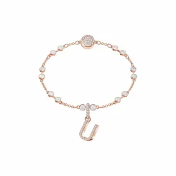Swarovski Charm Damen Remix Collection Buchstabe U Roségold 5437608