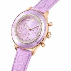 Swarovski Chronograph Damen Octea Chrono violett roségold 5690804