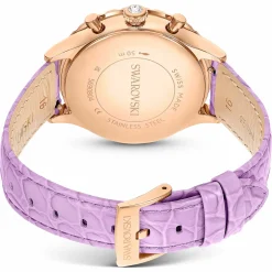Swarovski Chronograph Damen Octea Chrono violett roségold 5690804