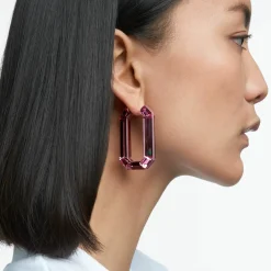 Swarovski Creolen Unisex Lucent Pink 5633955