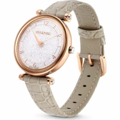 Swarovski Crystalline Wonder Damen Armbanduhr Rosegold Beige 5656899