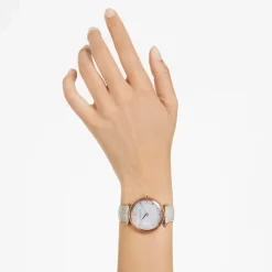 Swarovski Crystalline Wonder Damen Armbanduhr Rosegold Beige 5656899