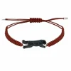 Swarovski Damen Armband by Fiona Endangered Animals Puma, Schwarz, Rot Rhodiniert 5352869