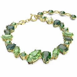SWAROVSKI Damen Armband Grün GEMA 5652822