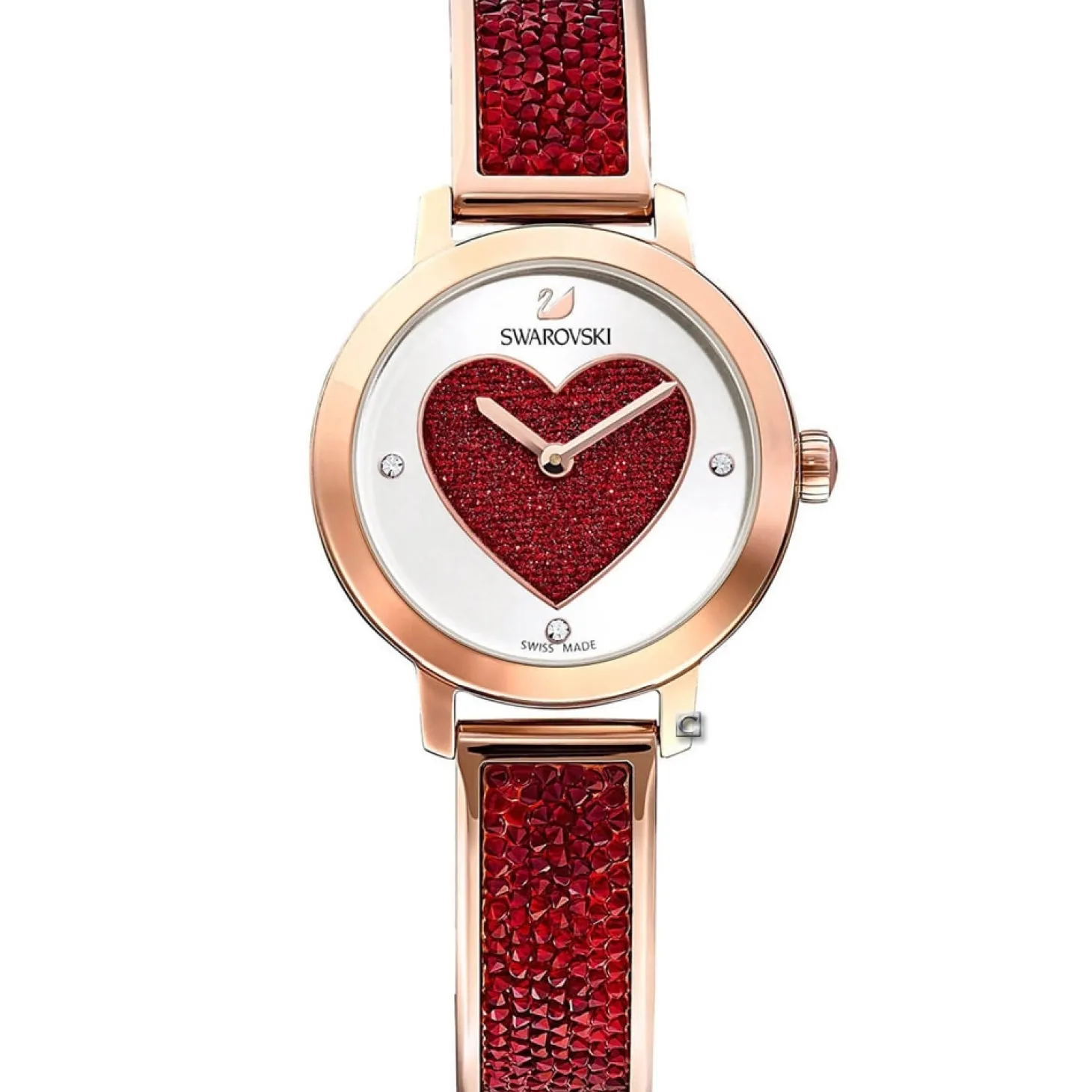Swarovski Damen Armbanduhr COSMIC ROCK rot 5483519