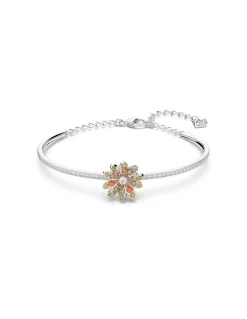 Swarovski Damen Armreif Eternal Flower Blume, Mehrfarbig, Metallmix 5642890