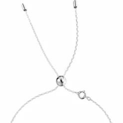 Swarovski Damen Halskette Chroma Halskette Oktagon-Schliff, Rosa, Rhodinier 5608647