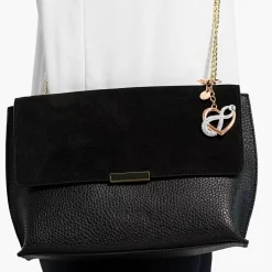 SWAROVSKI Damen Handtaschen-Charm Unendlichzeichen und Herz Weiß INFINITE 5530885