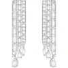Swarovski Damen Hyperbola Ohrhänger weiß 5668354