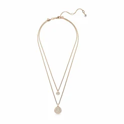 Swarovski Damen Kette Meteora Rosegold 5683449