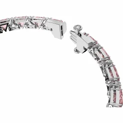 Swarovski Damen Tennis Armband Trilliant-Schliff Rosa MATRIX 5614928