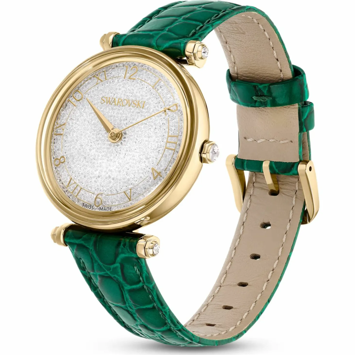 Swarovski Damen Uhr Grün CRYSTALLINE WONDER 5656893