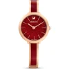 Swarovski Damenuhr Crystalline bangle delight S Rot/Rosegoldfarben 5647455