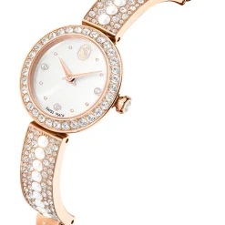 Swarovski Damenuhr Matrix Pearl Bangle Roségold / Weiß 5705406