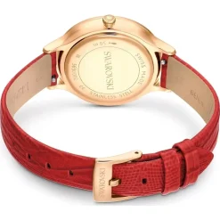 Swarovski Damenuhr Octea Nova Rot/Roségold 5650002