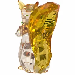 Swarovski Dekofigur Idyllia Eichhörnchen und Eichel Kristall Mehrfarbig 5683617