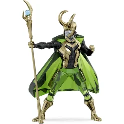 Swarovski Figur Unisex Marvel Loki Kristall Grün 5674467
