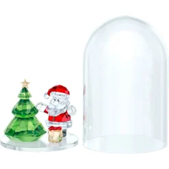 Swarovski Glasglocke – Weihnachtsbaum & Santa 5403170