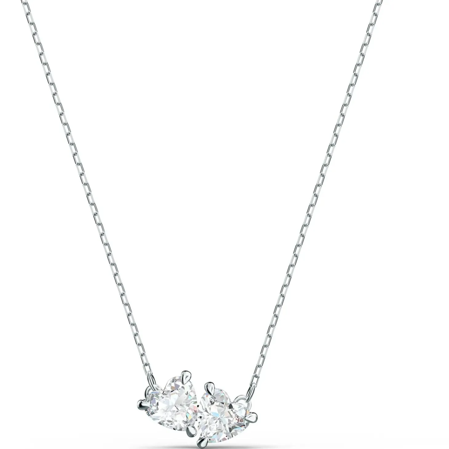 Swarovski Halskette Collier Attract Soul mit Kristall Anhängern Silber 5517117