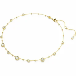 Swarovski Halskette Damen Imber all around weiß goldfarben 5680090