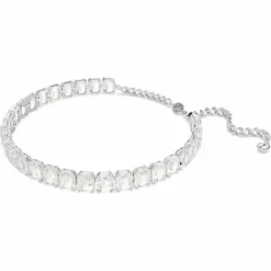 Swarovski Halskette Damen Millenia Choker Octagon weiß rhodiniert 5696292